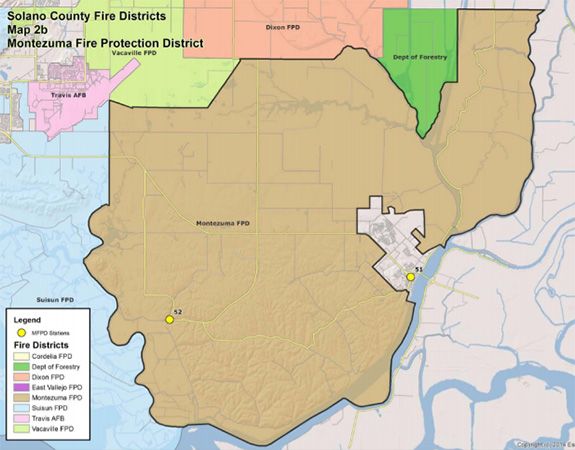Montezuma fire protection district map
